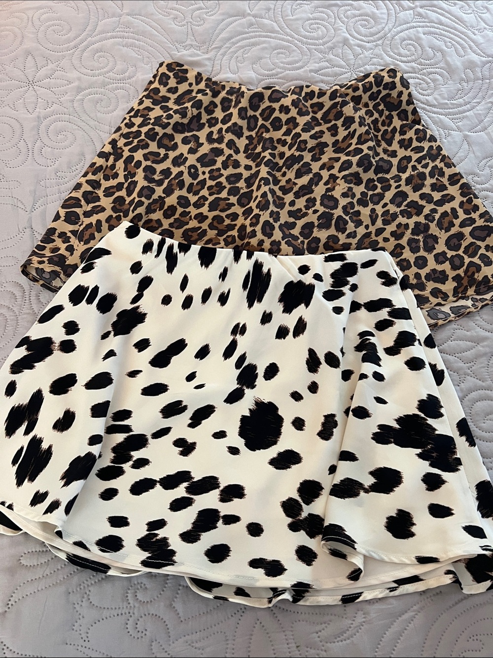 NWT! Abercrombie & Fitch Animal/Leopard Print Mini Skort  Bundle - Picture 5 of 5